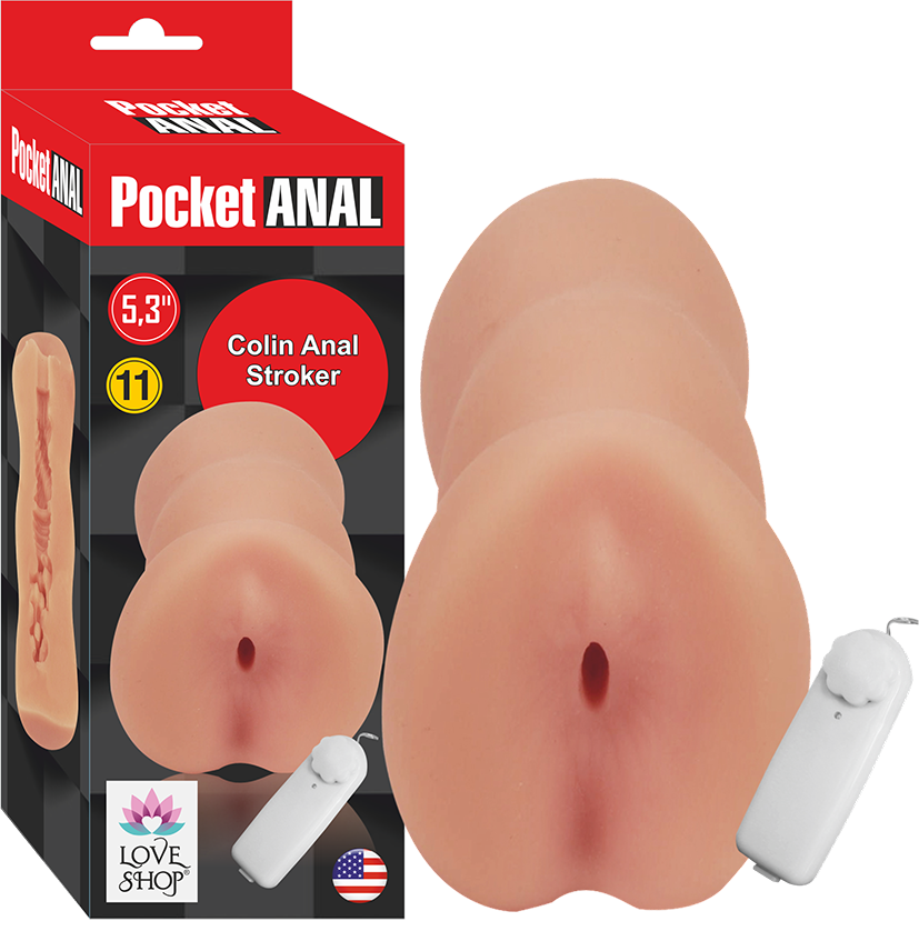 POCKET % 100 SİLİKON  ANAL VAJİNA TİTREŞİMLİ KÜÇÜK BOY