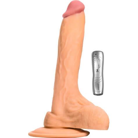 ADAMS 'S  REALİSTİK PENİS 19 CM TİTREŞİMLİ