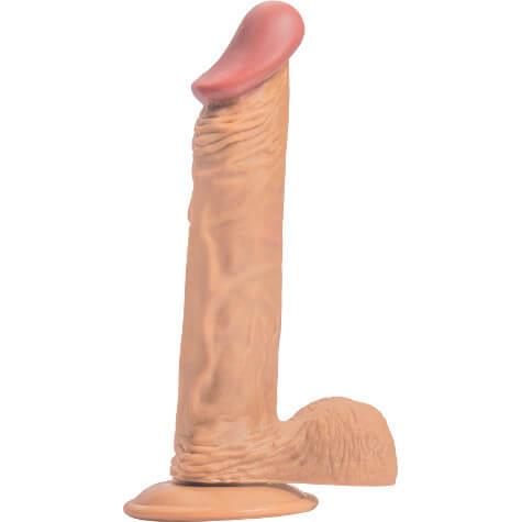 ALEX'S  REALİSTİK PENİS 24 CM %100 GERÇEKCİ ET DOKULU SİLİKON ÜRÜN 