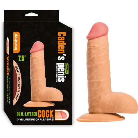 CADENS  REALİSTİK PENİS 19,5 CM %100 GERÇEKCİ ET DOKU