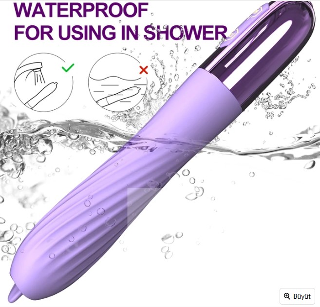 EROTİCA V1 AKILLI ISITMALI BÜKÜLEBİLİR G-SPOT UYARICI  DİL VE VİBRATÖR 