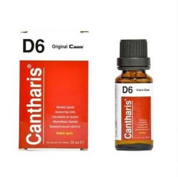 D6  BAYAN İSTEK ARTTIRICI VE AZDIRICI  DAMLA 20 ML