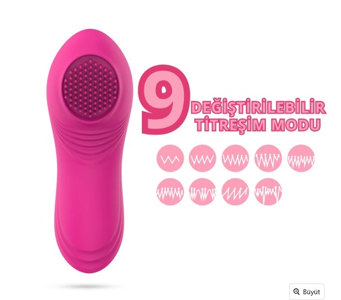 Telefon Kontrollü Manyetik Klipsli Külot İçi Giyilebilir Klitoris Uyarıcı Panty App Vibratör
