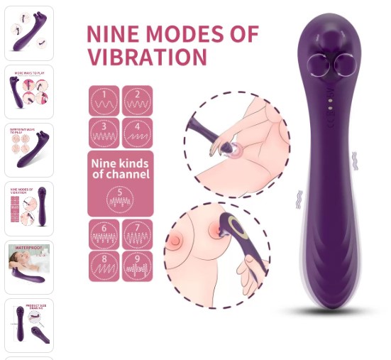 ANGEL'S HAND Pençeli Göğüs Okşama ve Vajina Uyarıcı Vibratör