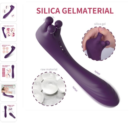 ANGEL'S HAND Pençeli Göğüs Okşama ve Vajina Uyarıcı Vibratör