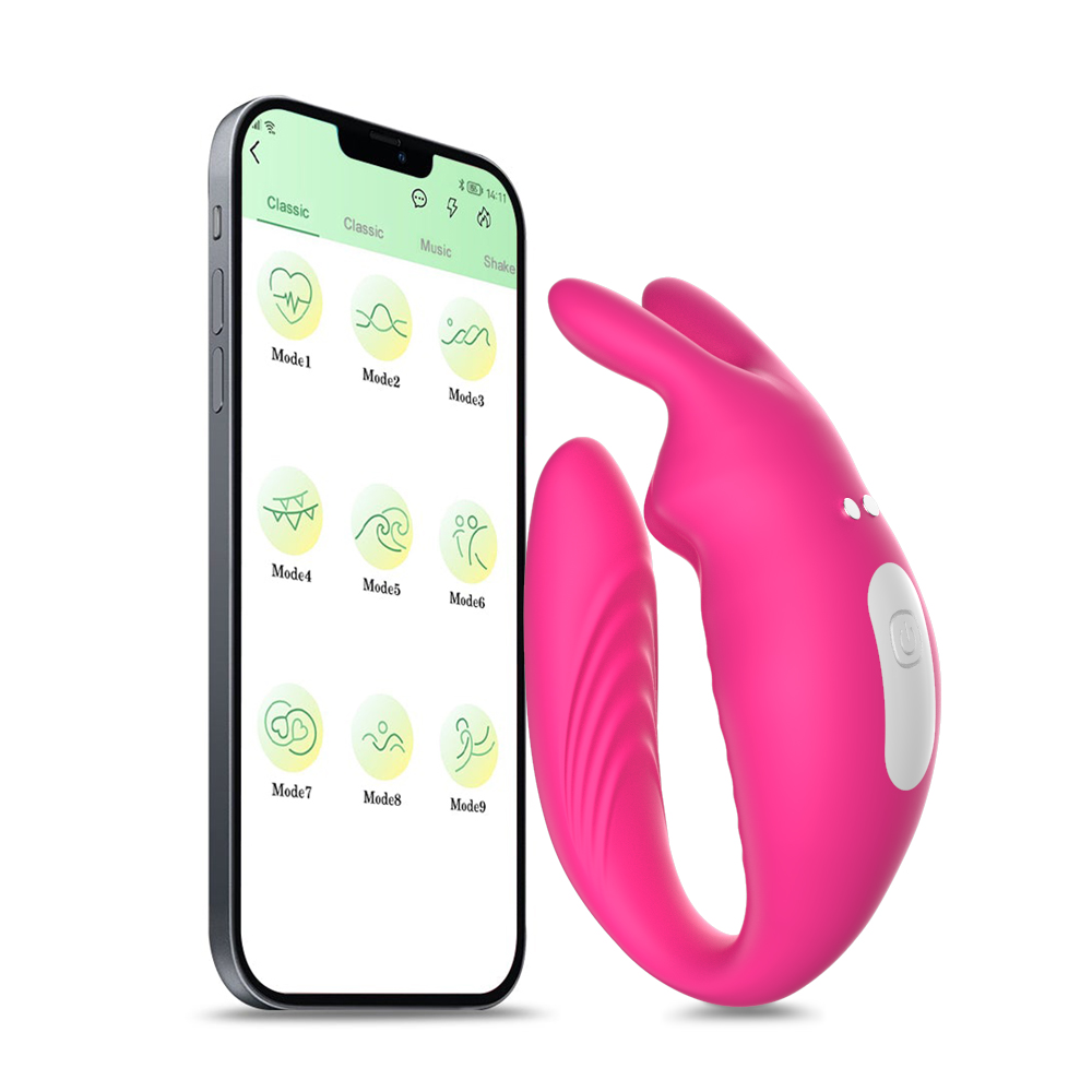 HERA- PRO APP TELEFON UYUMLU 12 FARKLI TİTREŞİMLİ KİLİTORİS UYARICI VİBRATÖR