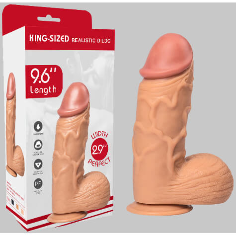 REALİSTİK TEN RENGİ PENİS % 100 GERCEKÇİ ET DOKUSUNDA KISA TOMBUL MODEL KING