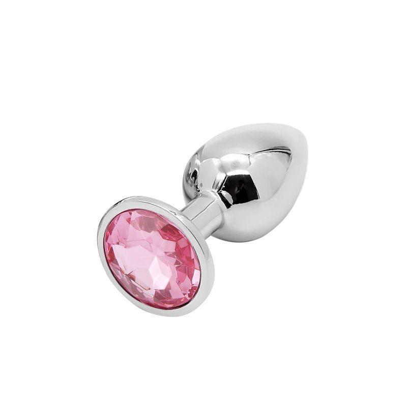 TİTANYUM METAL  ANAL PLUĞ SİLVER RENK  MEDİUM ORTA  BOY 