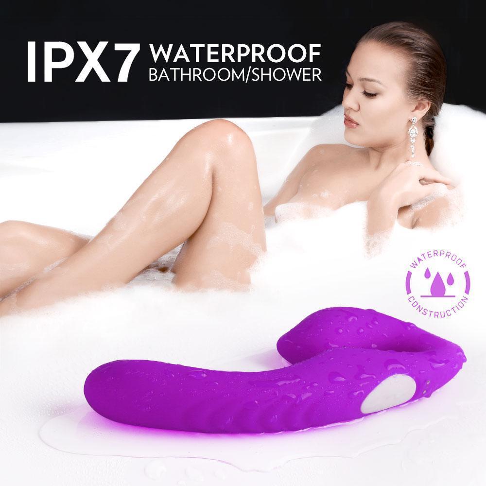 NAMI Çift Titreşim 9*9  Motorlu Strapless Çift Taraflı Giyilebilir Vibratör 