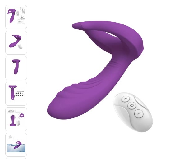 REAM Kablosuz Kumandalı Çiftlere Özel Penis Vajina ve Penis Ring Vibratör