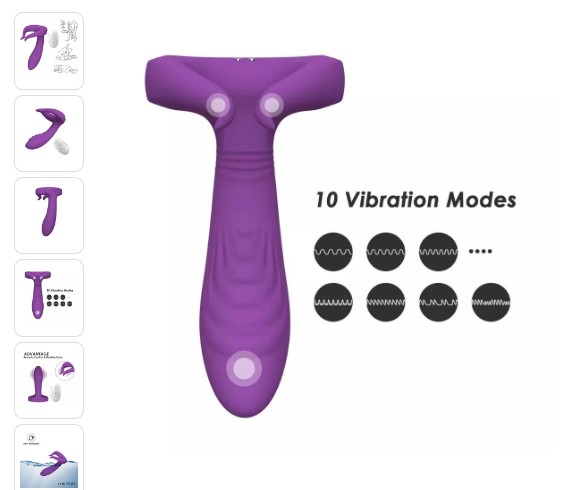REAM Kablosuz Kumandalı Çiftlere Özel Penis Vajina ve Penis Ring Vibratör