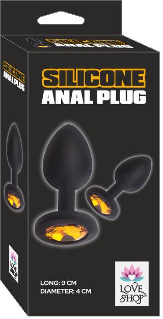 SİLİKON ANAL PLUĞ SİYAH RENK KÜÇÜK BOY KADİFEMSİ DOKU 