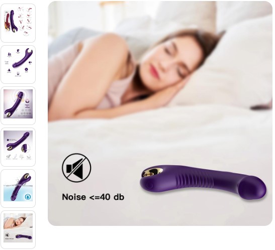 Tornado 360° Dönebilen Su Geçirmez G Nokta Uyarıcı Isıtmalı Vibratör Dildo 