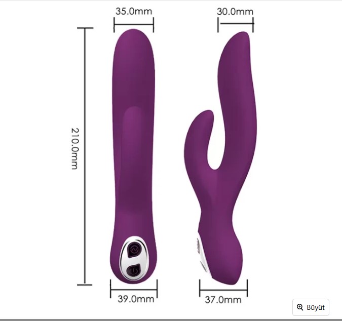 ZOE MAX Yeni Nesil Vajina Kıvrımı Tasarımı ve G-Spot Uyarıcı Masaj Vibratör